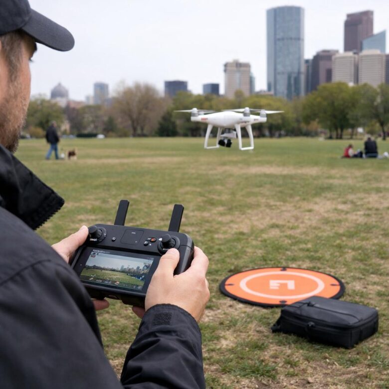How to Fly a Drone Safely in Parks, Cities, and Open Areas